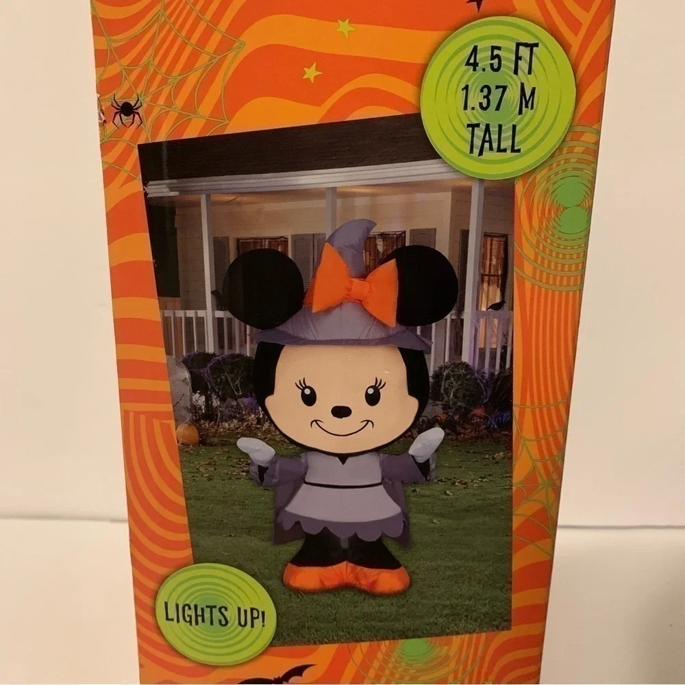 NIB. DISNEY Minnie Mouse Witch Halloween Inflatable